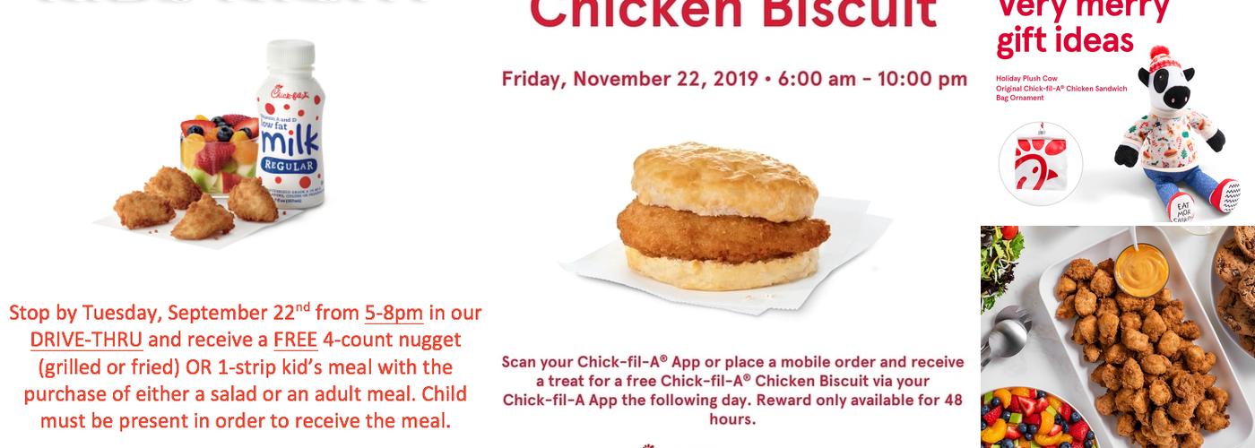 Chick-fil-A Menu