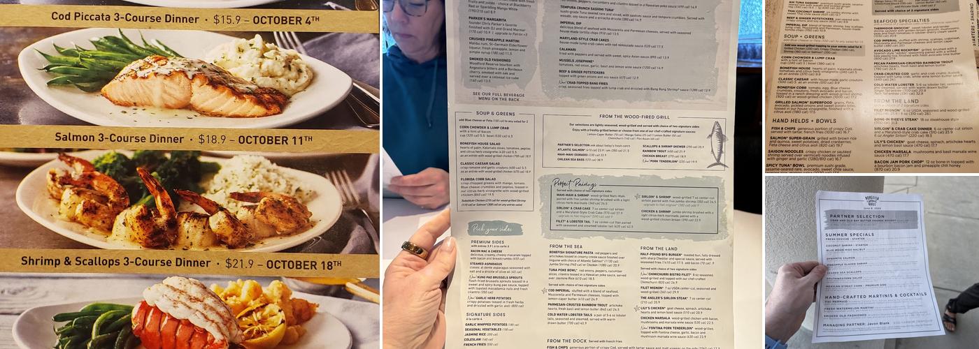 Bonefish Grill Menu