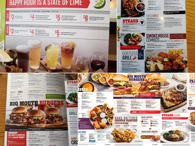 Chili's Grill & Bar Menu