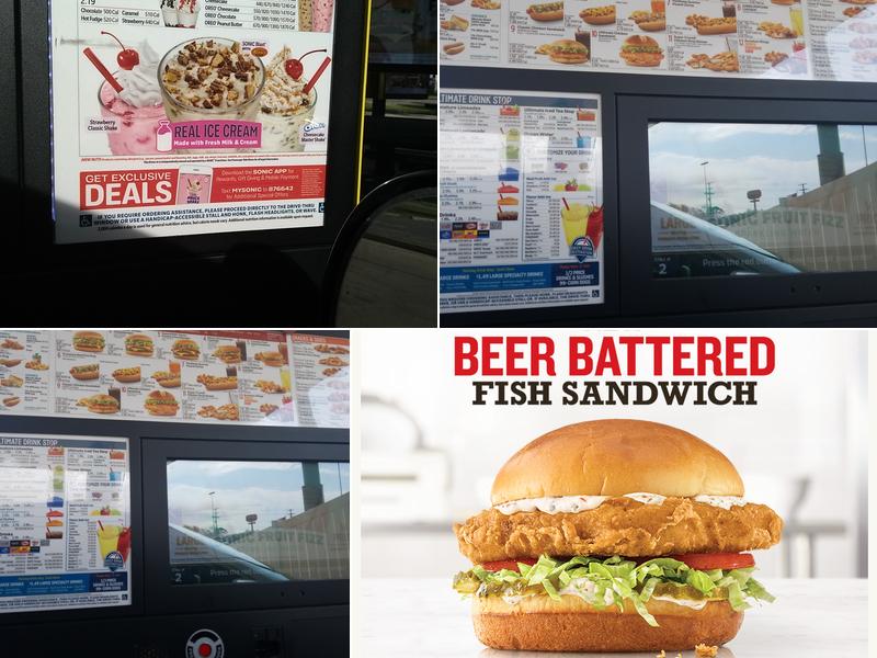 Sonic Drive-In Menu