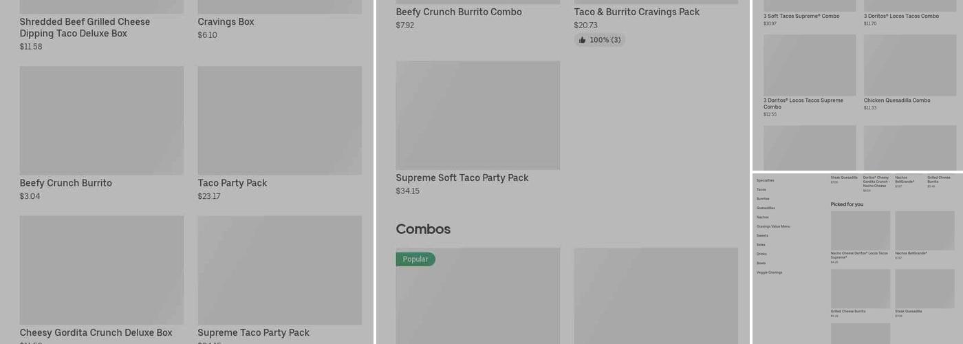 Taco Bell Menu