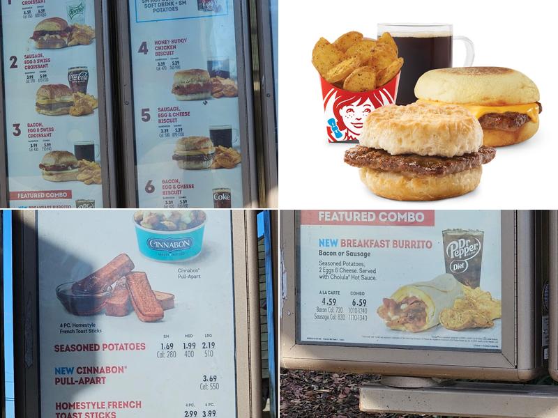 Wendy's Menu