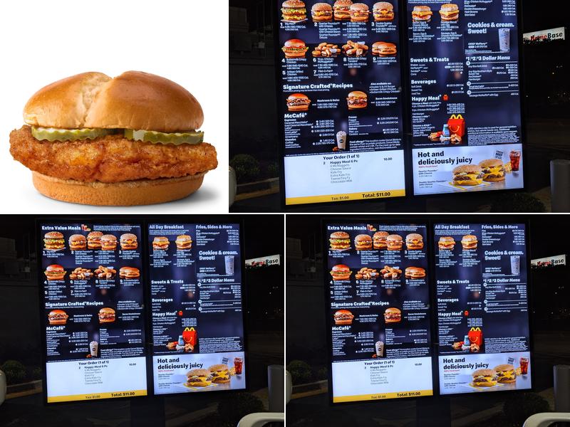McDonald's Menu