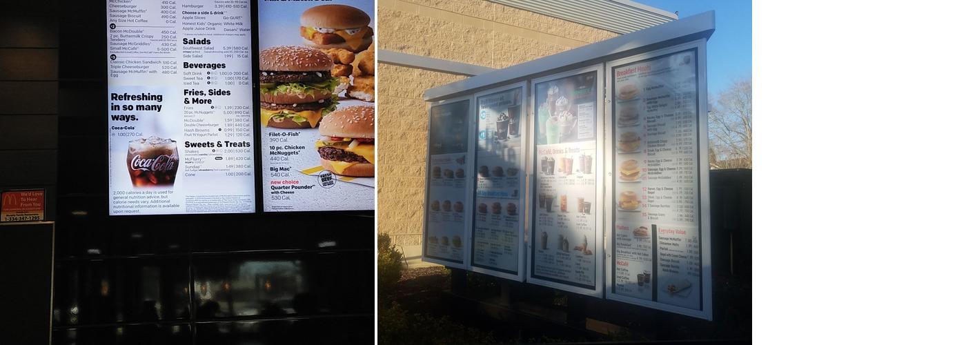 McDonald's Menu