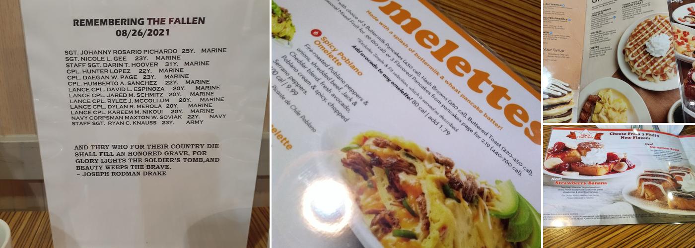IHOP Menu