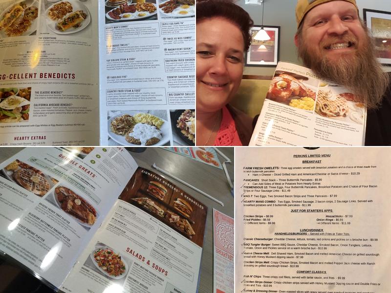 Perkins American Food Co. Menu