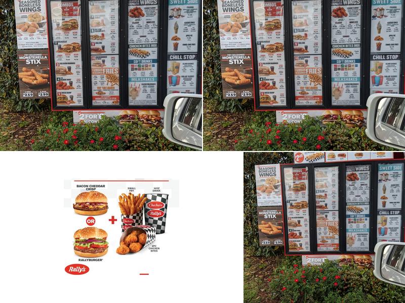 Checkers Menu