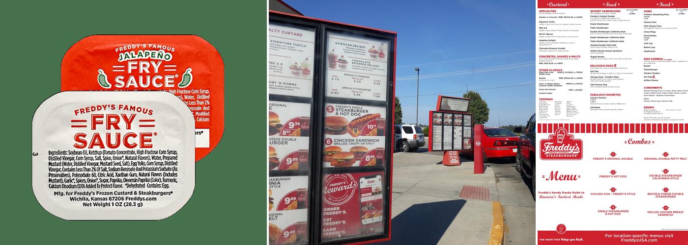 Freddy's Frozen Custard & Steakburgers Menu