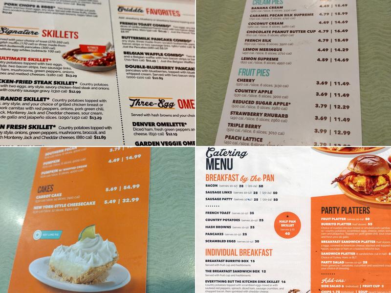 Village Inn Menu