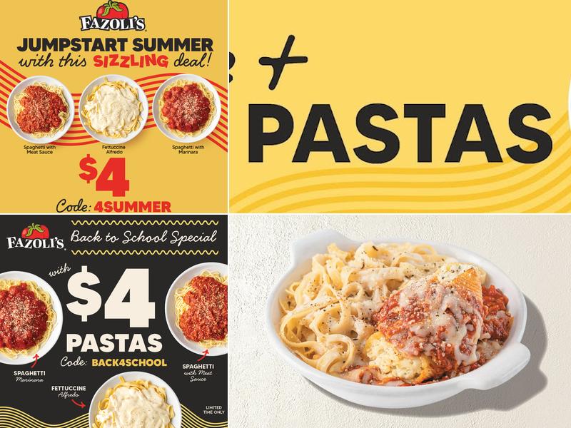 Fazoli's Menu