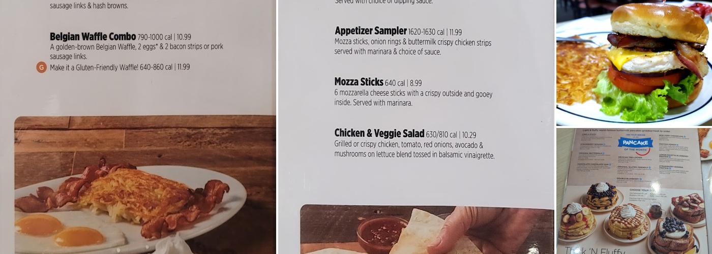 IHOP Menu