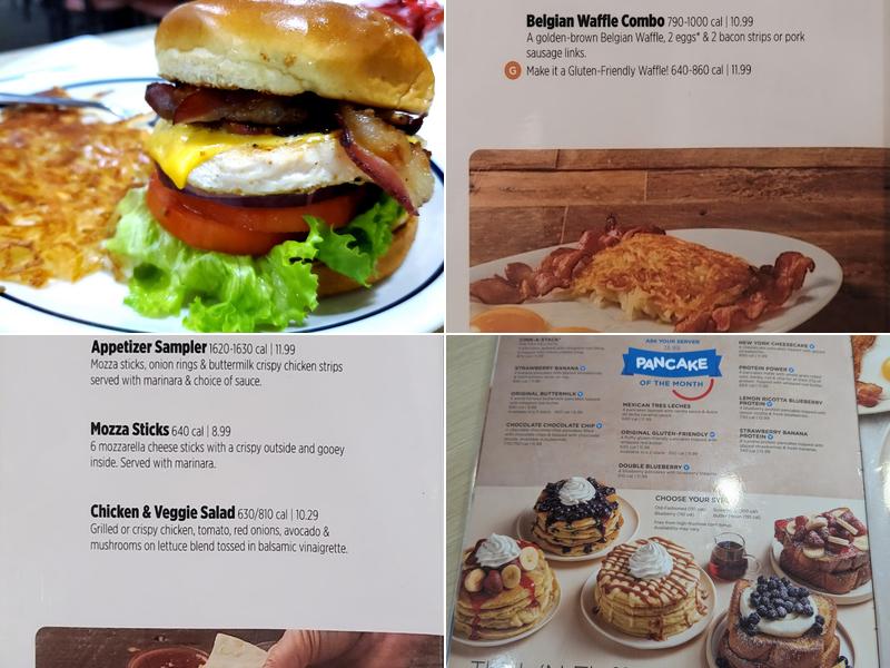 IHOP Menu
