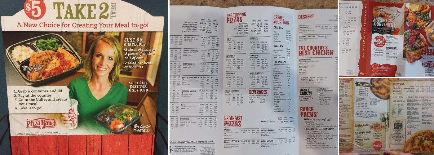 Pizza Ranch Menu