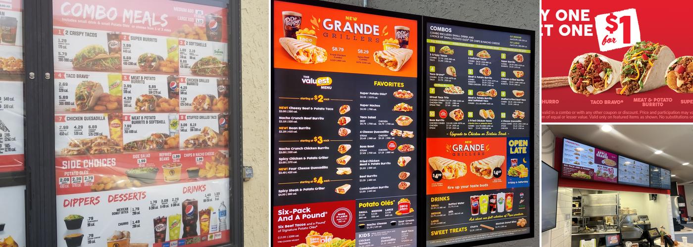 Taco John's Menu