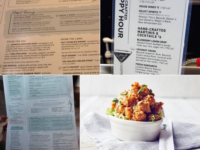 Bonefish Grill Menu