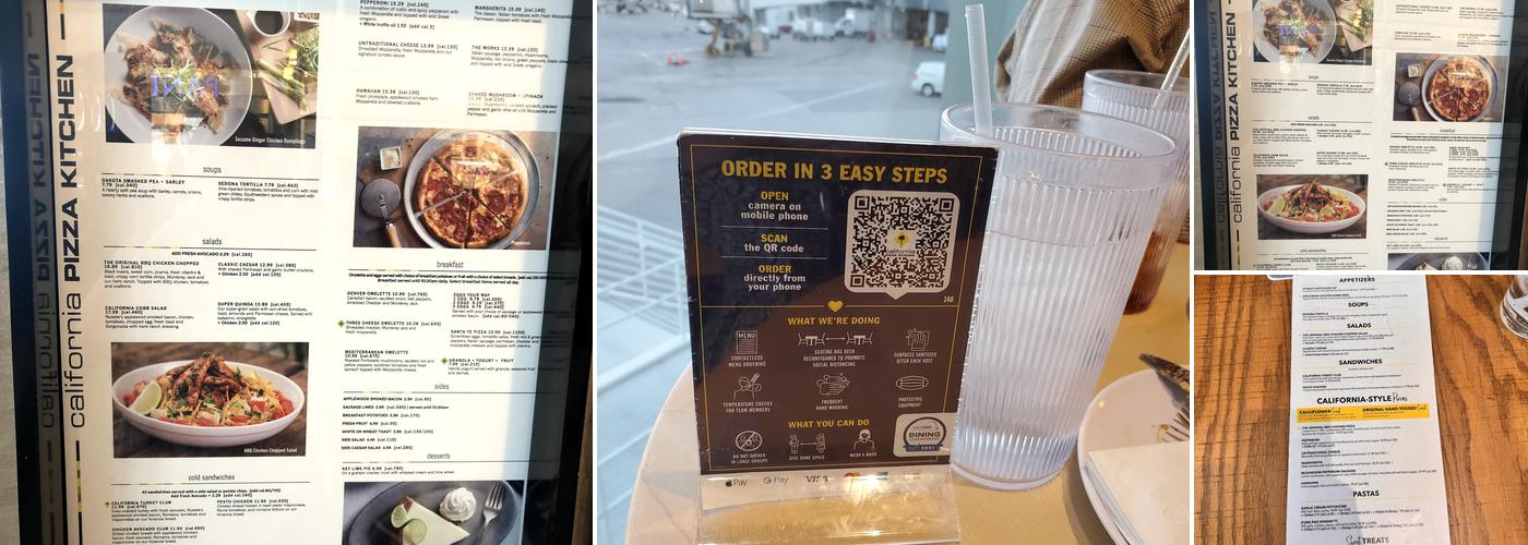 California Pizza Kitchen Menu