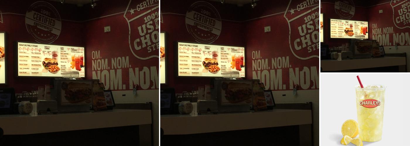 Charleys Cheesesteaks Menu