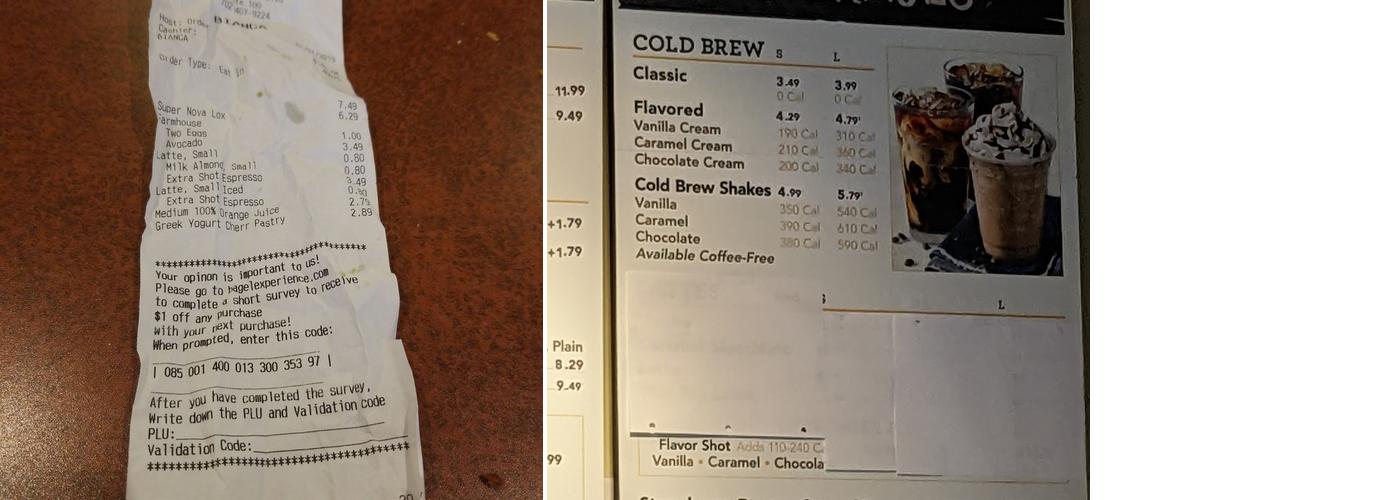 Einstein Bros. Bagels Menu