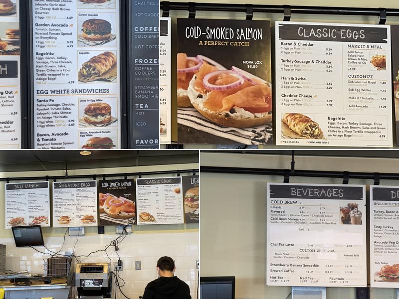 Einstein Bros. Bagels Menu