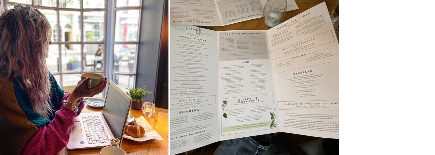 All Bar One Brighton Menu