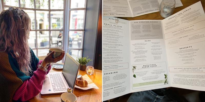 All Bar One Brighton Menu