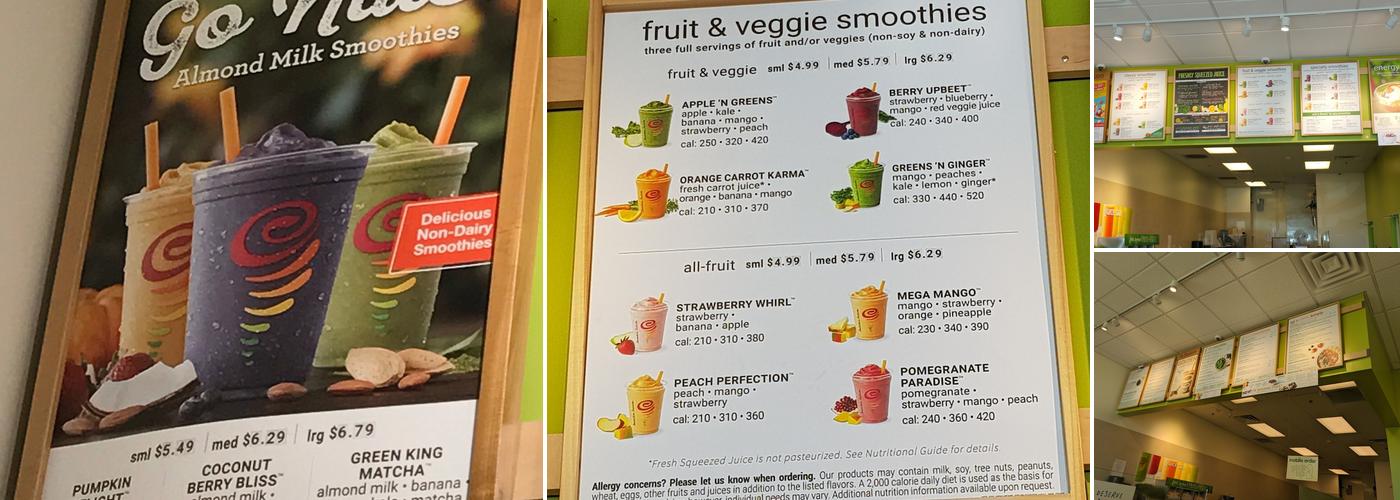 Jamba Menu