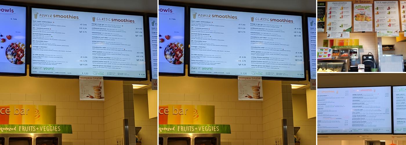 Jamba Menu