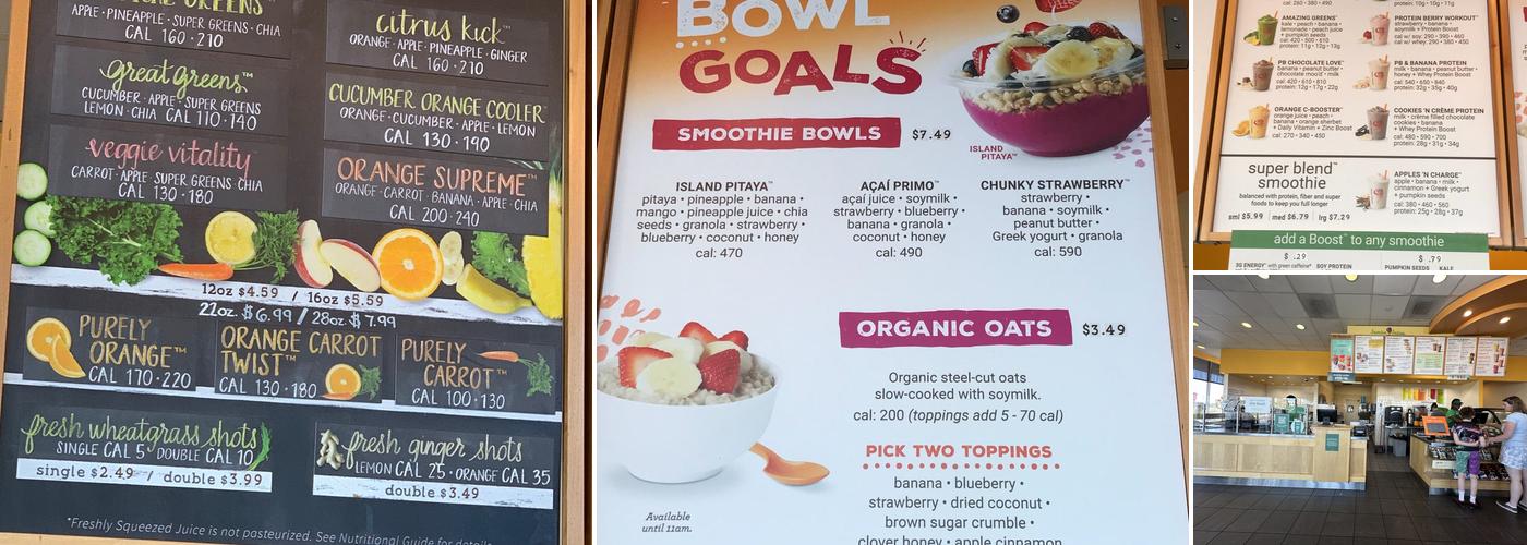 Jamba Menu