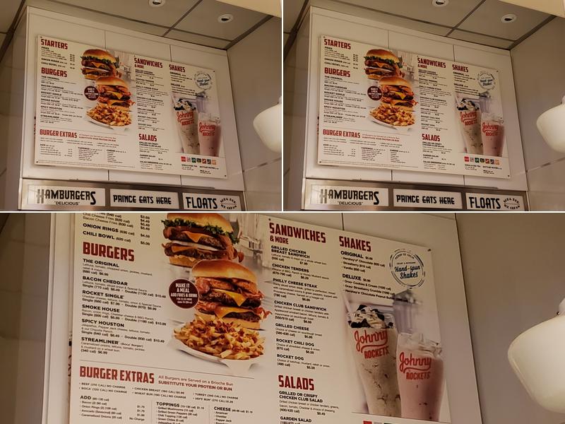Johnny Rockets Menu