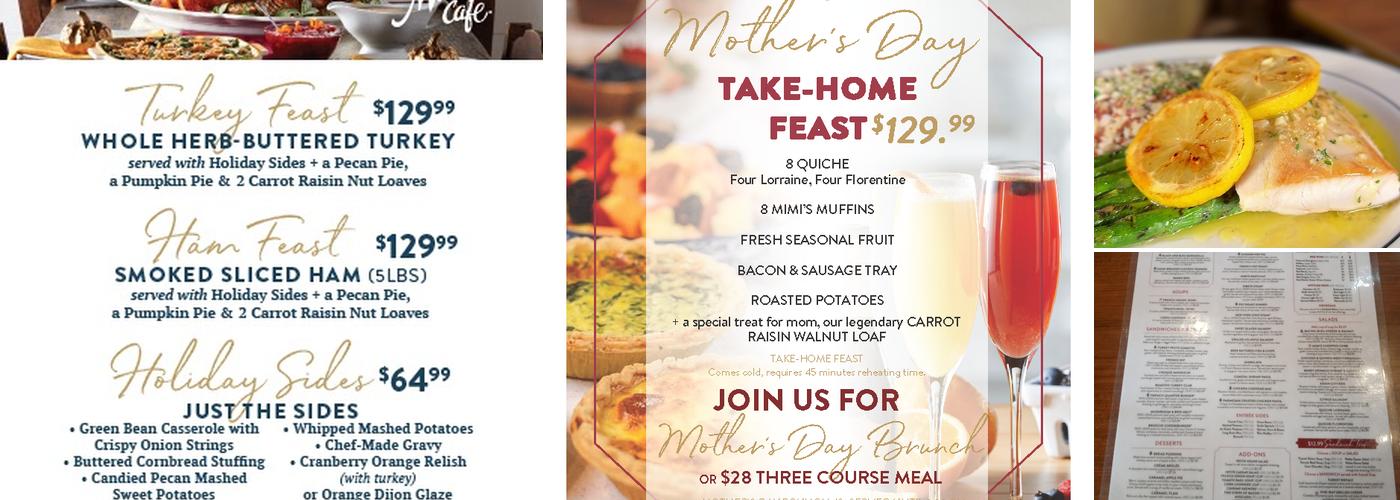 Mimi's Cafe Menu