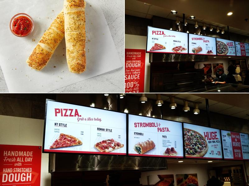 Sbarro Menu