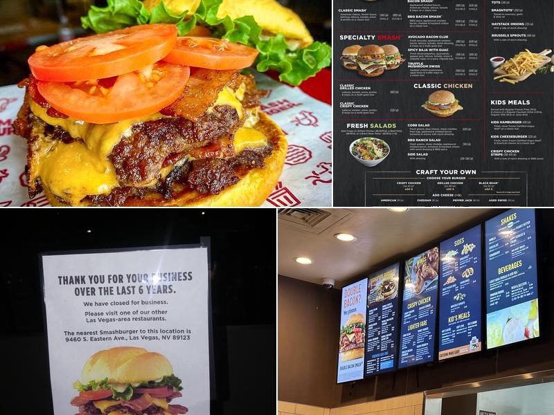 Smashburger Menu
