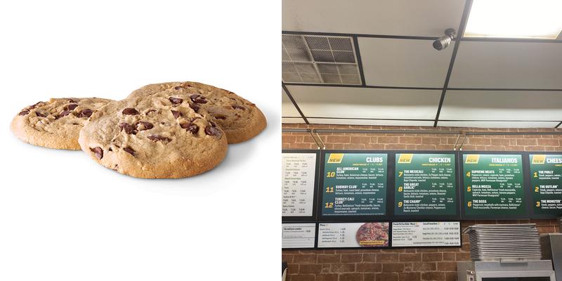 Subway Menu