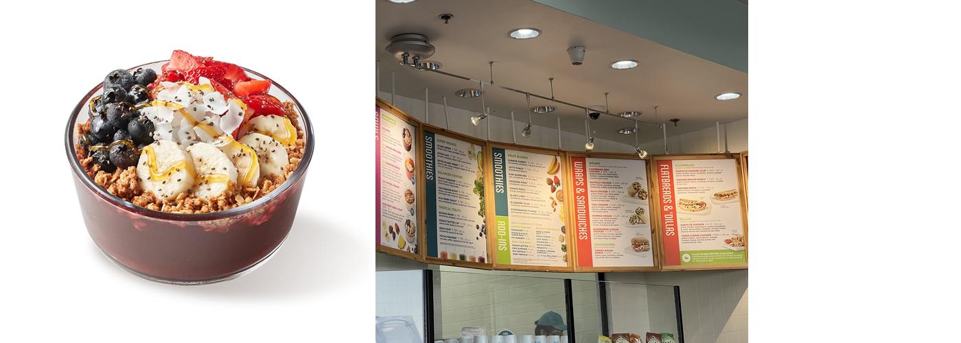Tropical Smoothie Cafe Menu