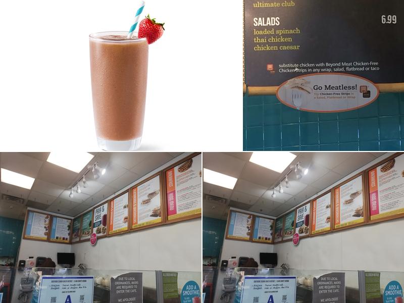 Tropical Smoothie Cafe Menu