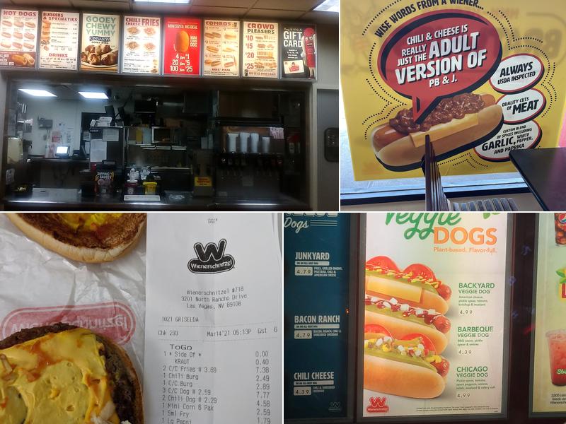 Wienerschnitzel Menu