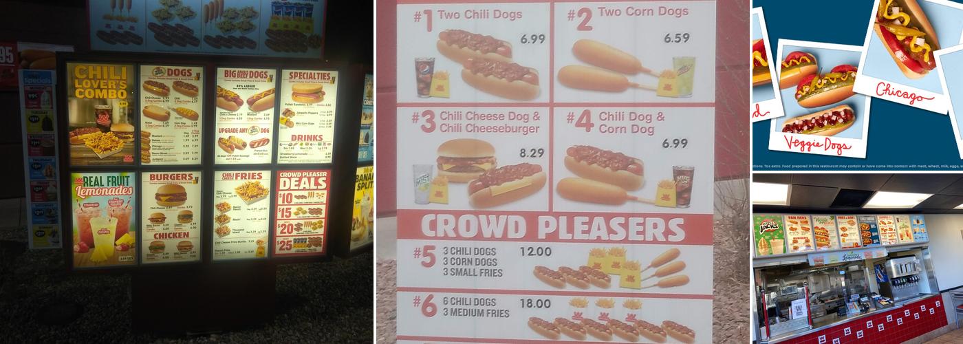 Wienerschnitzel Menu