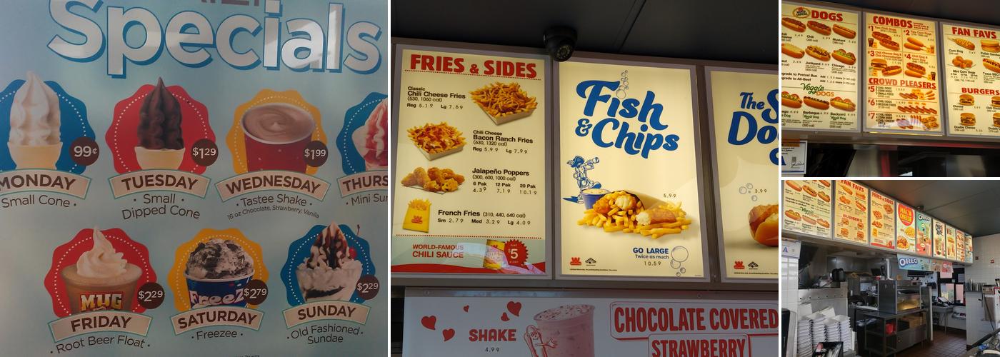 Wienerschnitzel Menu