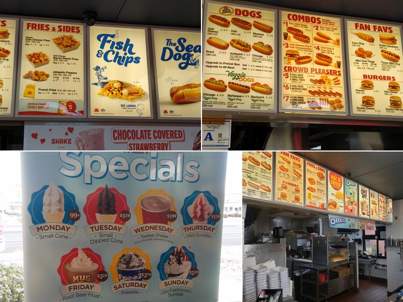 Wienerschnitzel Menu