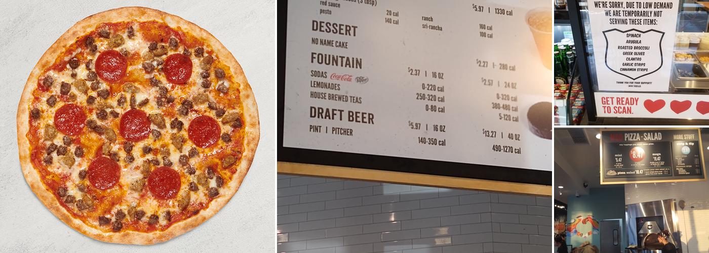 MOD Pizza Menu