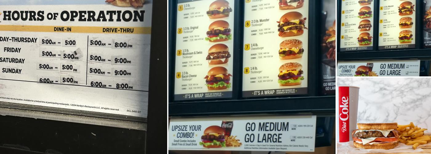 Hardee’s Menu