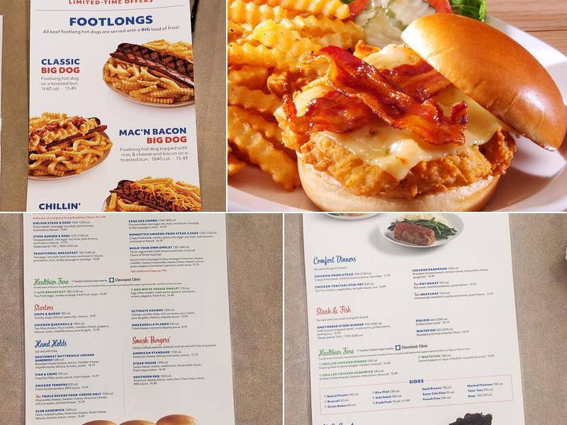 Country Pride Menu