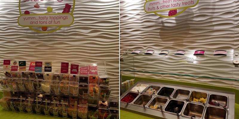 Menchie's Frozen Yogurt Menu