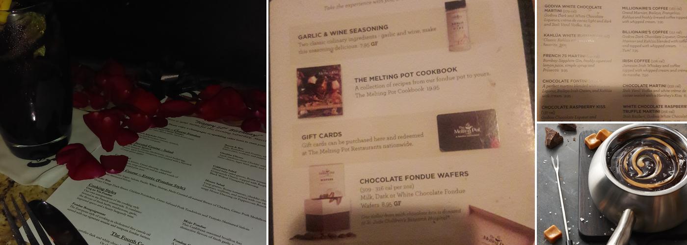 The Melting Pot Menu