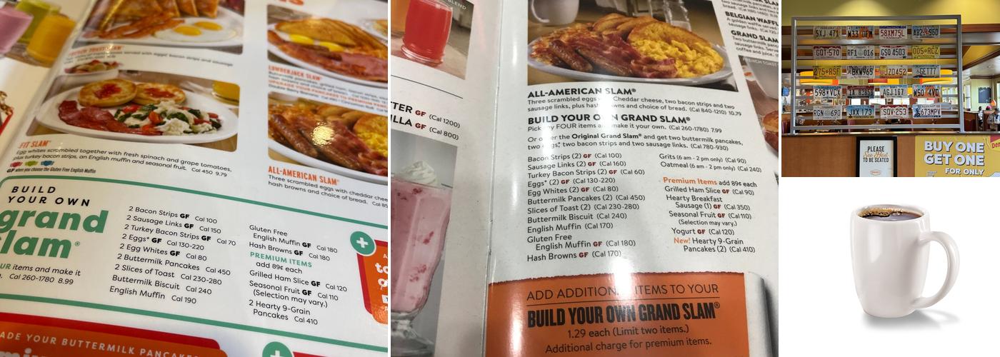 Denny's Menu