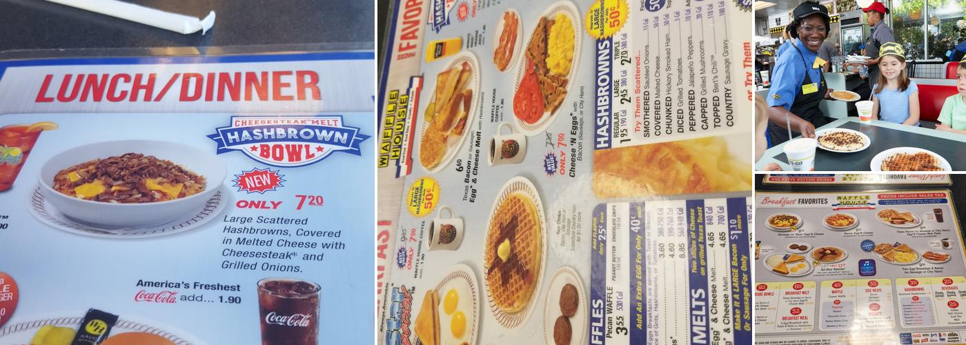 Waffle House Menu