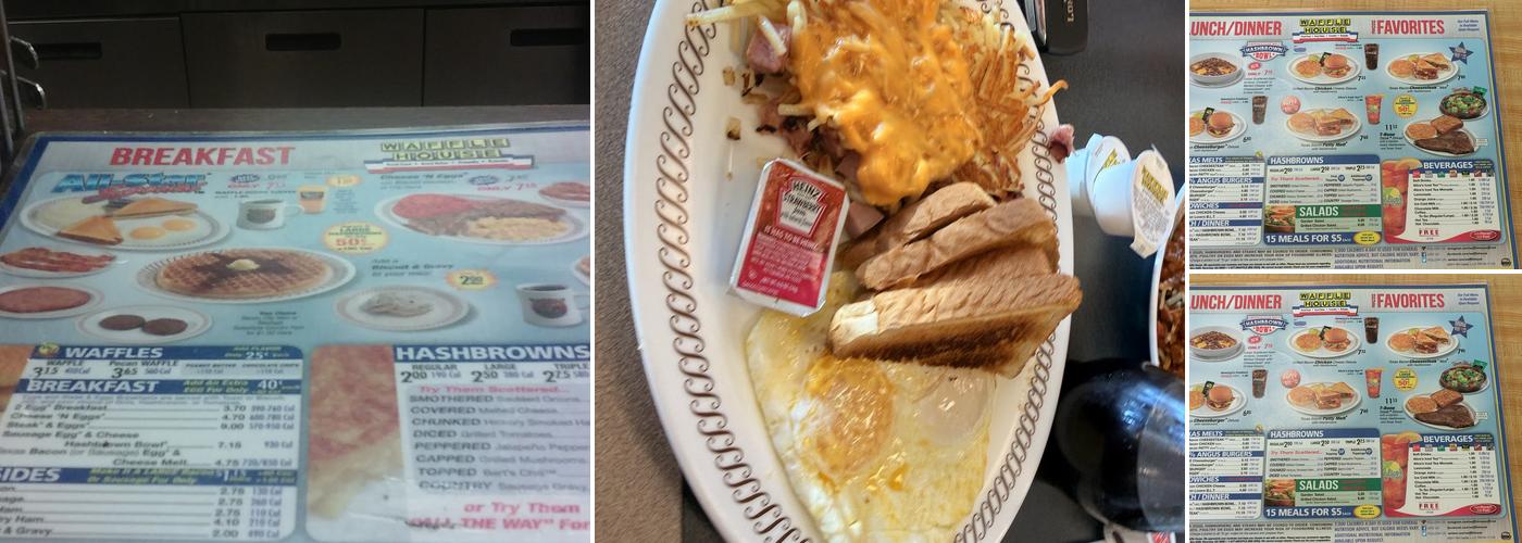 Waffle House Menu