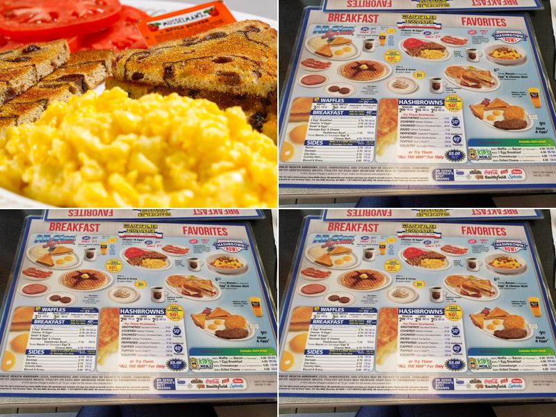 Waffle House Menu