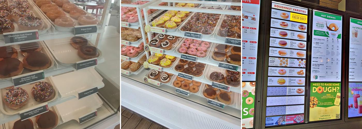 Krispy Kreme Menu