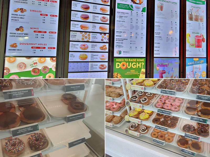 Krispy Kreme Menu